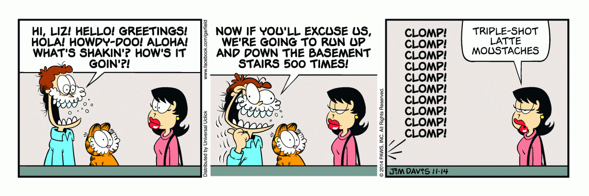 Garfield, November 14, 2014