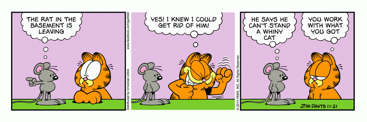 Garfield, November 21, 2014