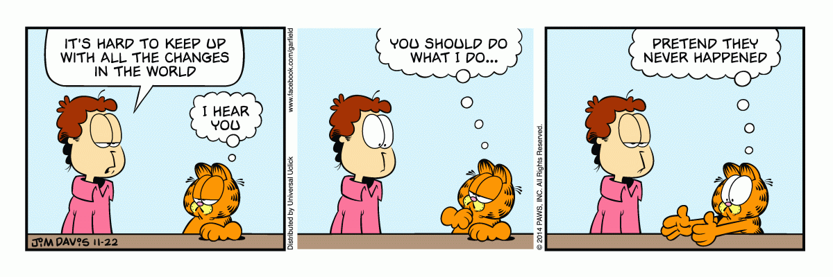 Garfield, November 22, 2014