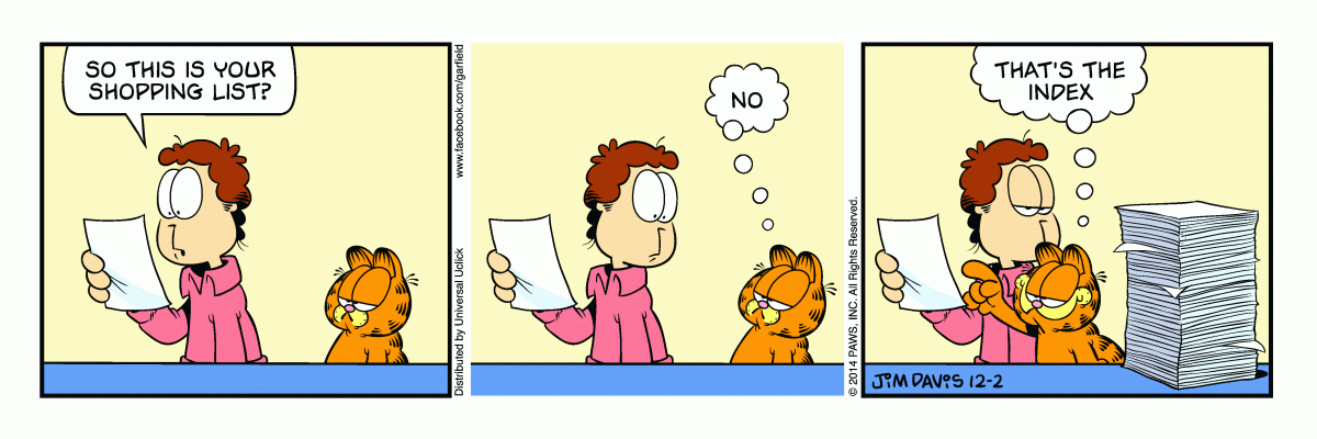Garfield, December 2, 2014