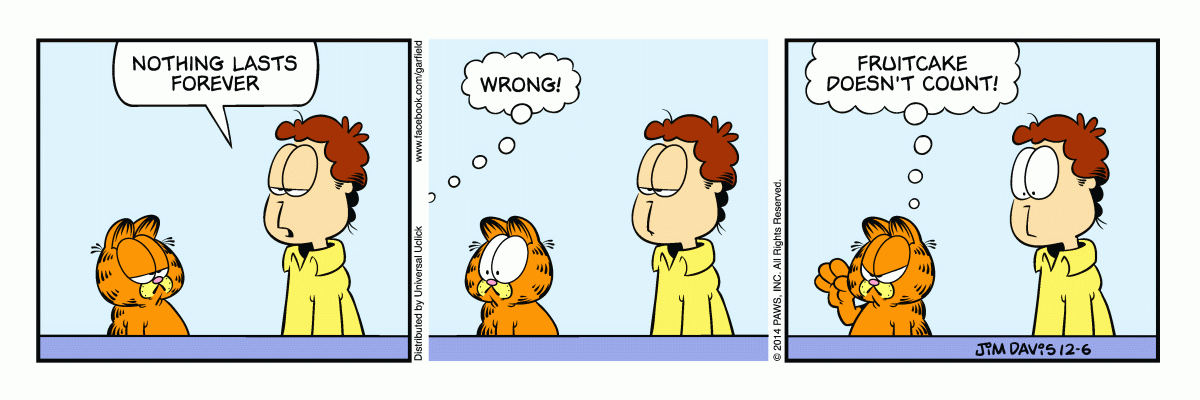 Garfield, December 6, 2014
