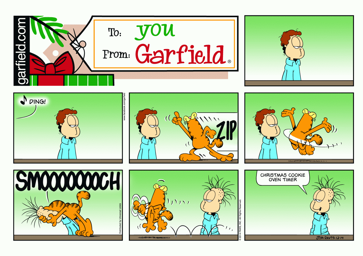 Garfield, December 14, 2014