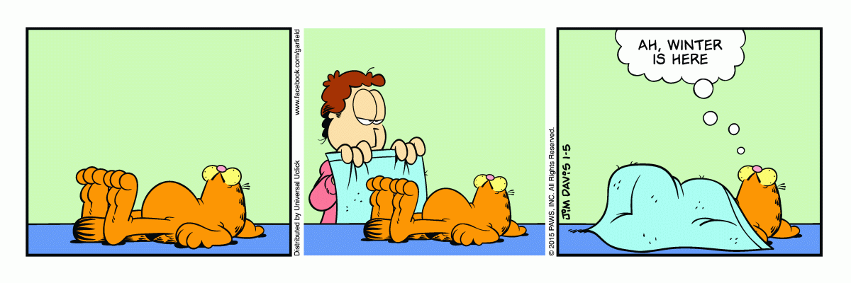 Garfield, January 5, 2015