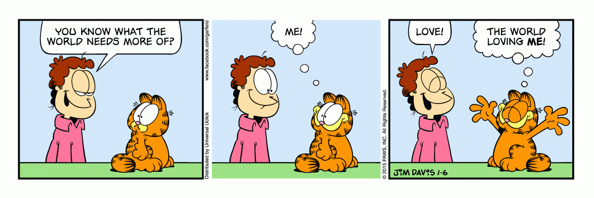 Garfield, January 6, 2015