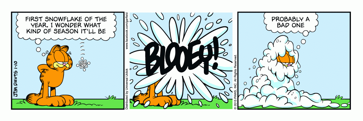 Garfield, January 10, 2015