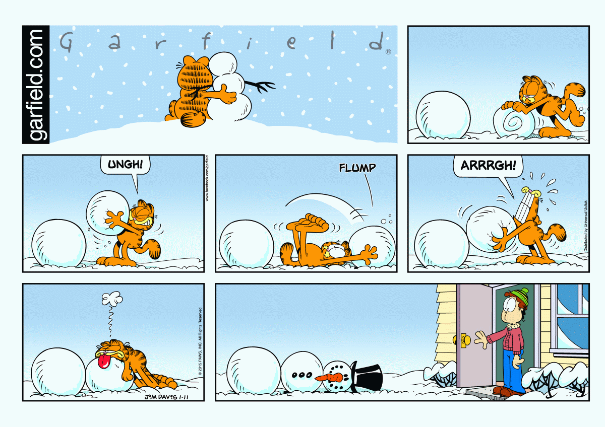 Garfield, January 11, 2015
