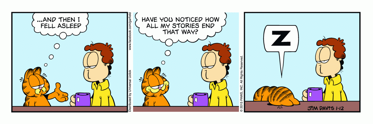 Garfield, January 12, 2015