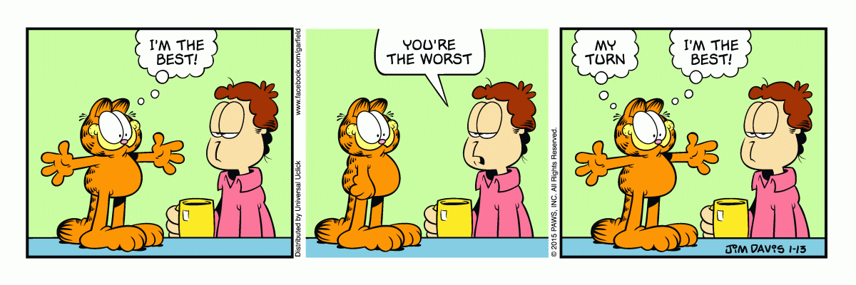 Garfield, January 13, 2015