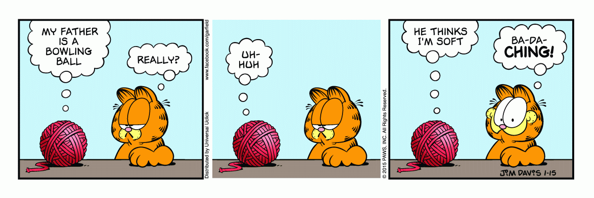 Garfield, January 15, 2015