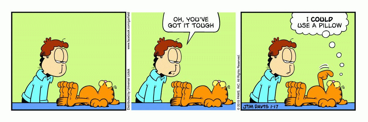 Garfield, January 17, 2015