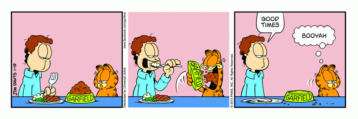 Garfield, January 19, 2015