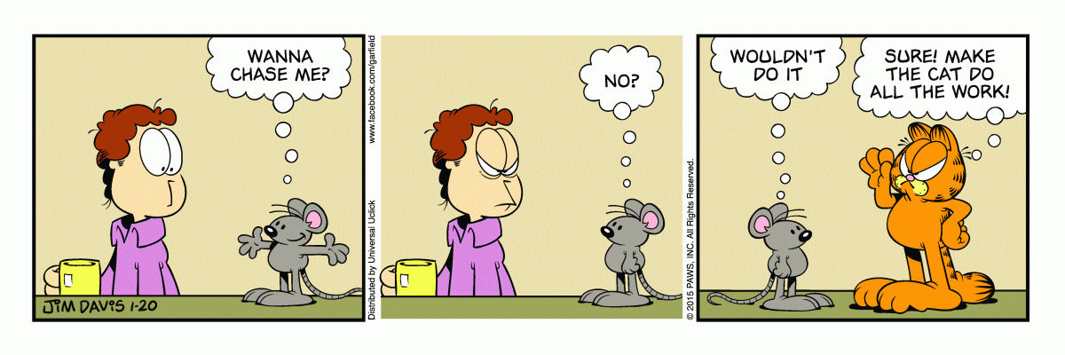 Garfield, January 20, 2015