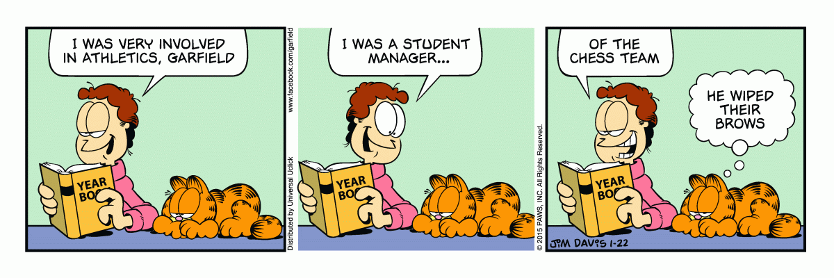 Garfield, January 22, 2015