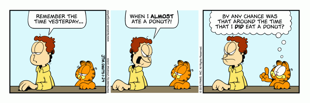 Garfield, January 24, 2015