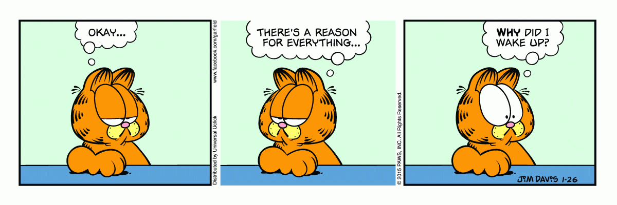 Garfield, January 26, 2015