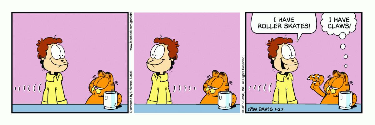 Garfield, January 27, 2015