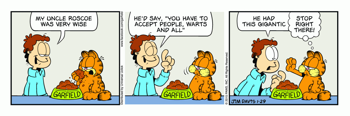 Garfield, January 29, 2015