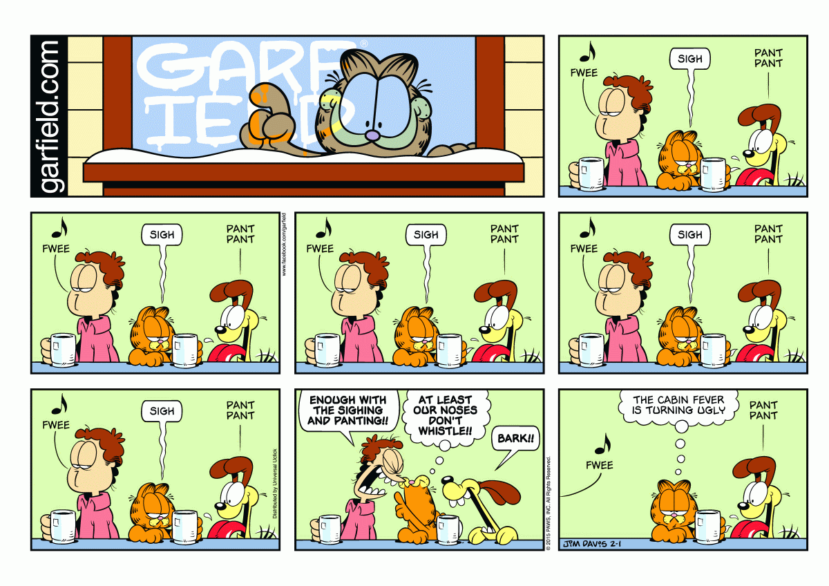 Garfield, February 1, 2015