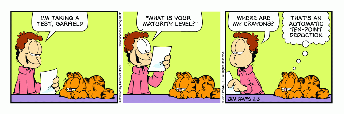 Garfield, February 3, 2015