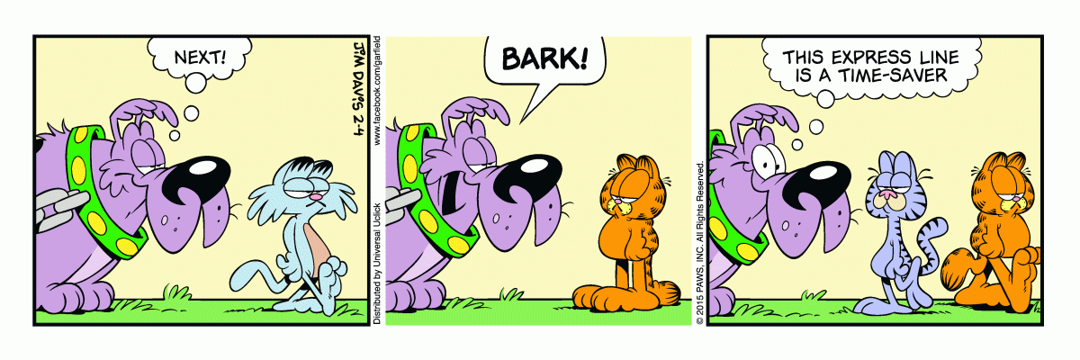 Garfield, February 4, 2015