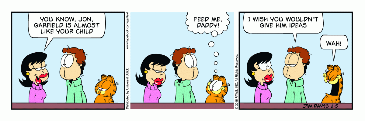 Garfield, February 5, 2015