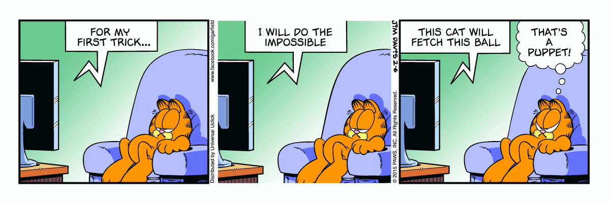 Garfield, February 6, 2015