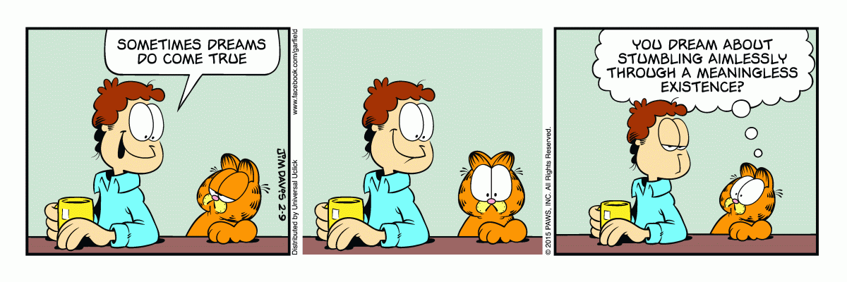 Garfield, February 9, 2015