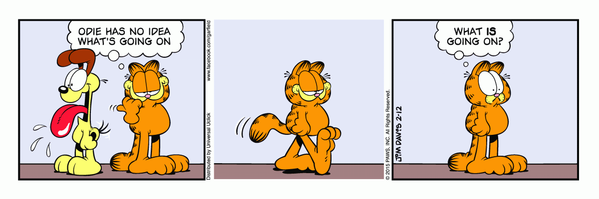 Garfield, February 12, 2015