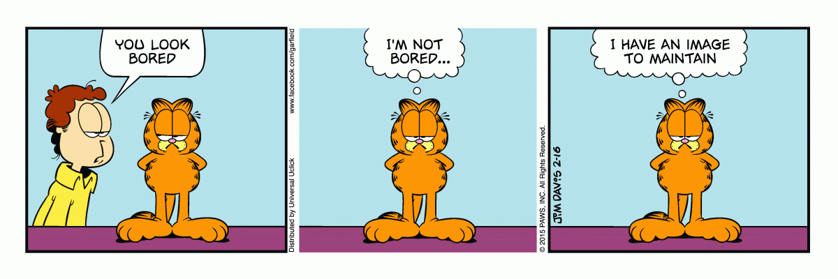 Garfield, February 16, 2015