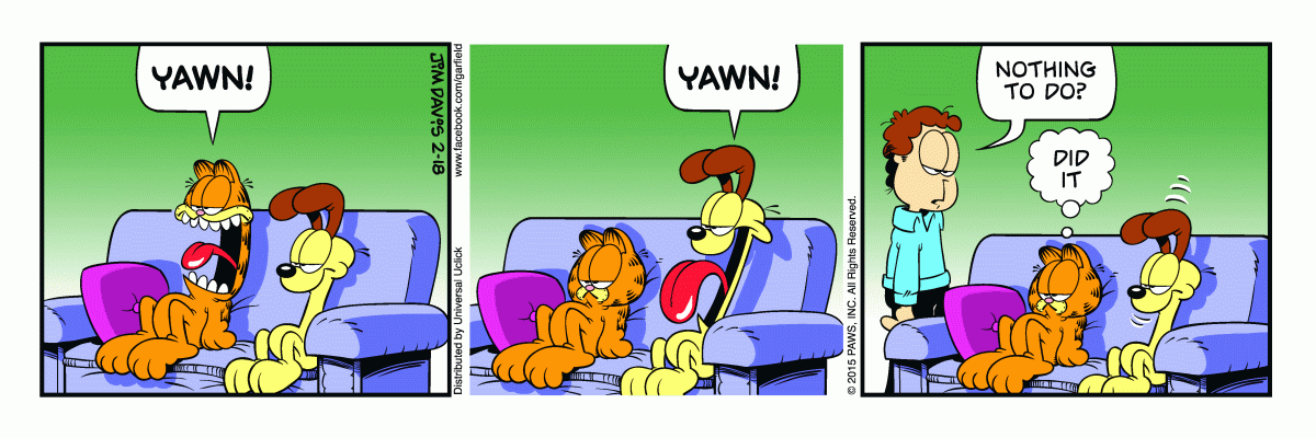 Garfield, February 18, 2015