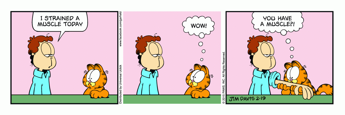 Garfield, February 19, 2015