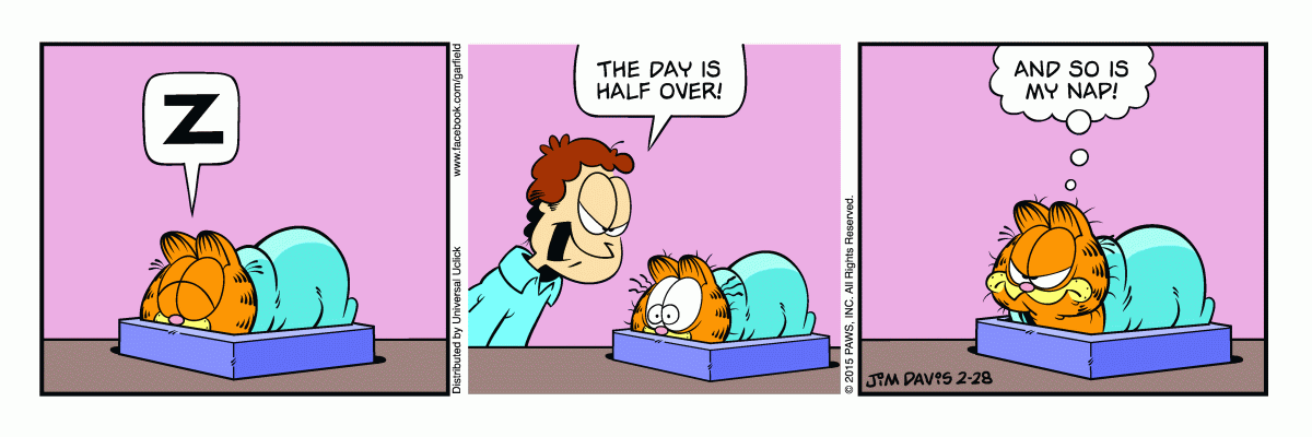 Garfield, February 28, 2015