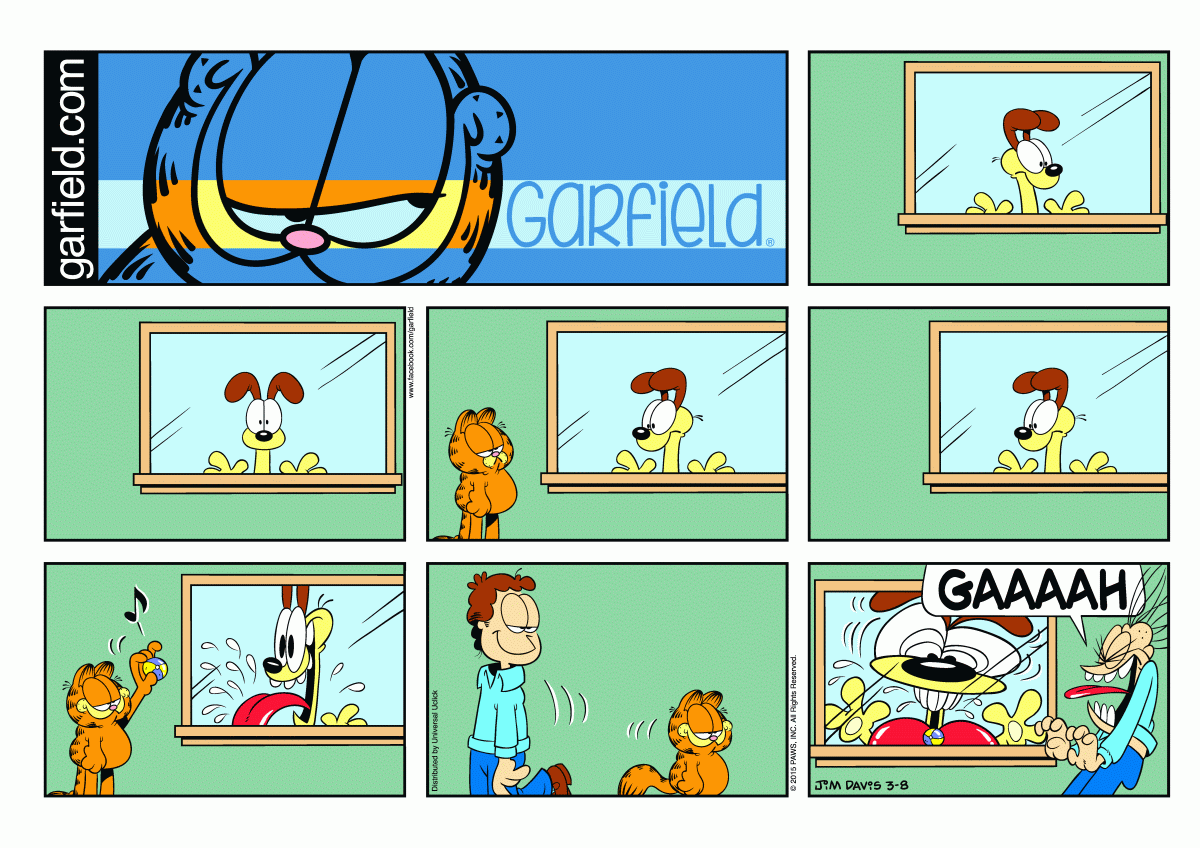 Garfield, March 8, 2015