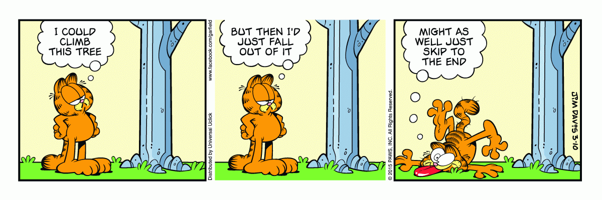 Garfield, March 10, 2015