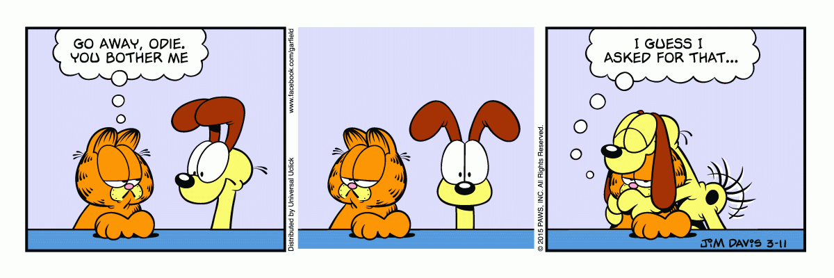 Garfield, March 11, 2015