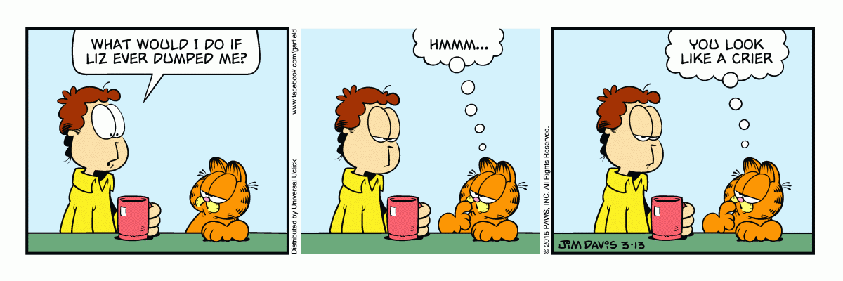 Garfield, March 13, 2015