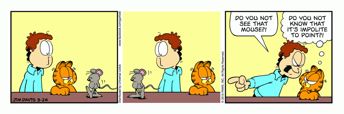 Garfield, March 26, 2015