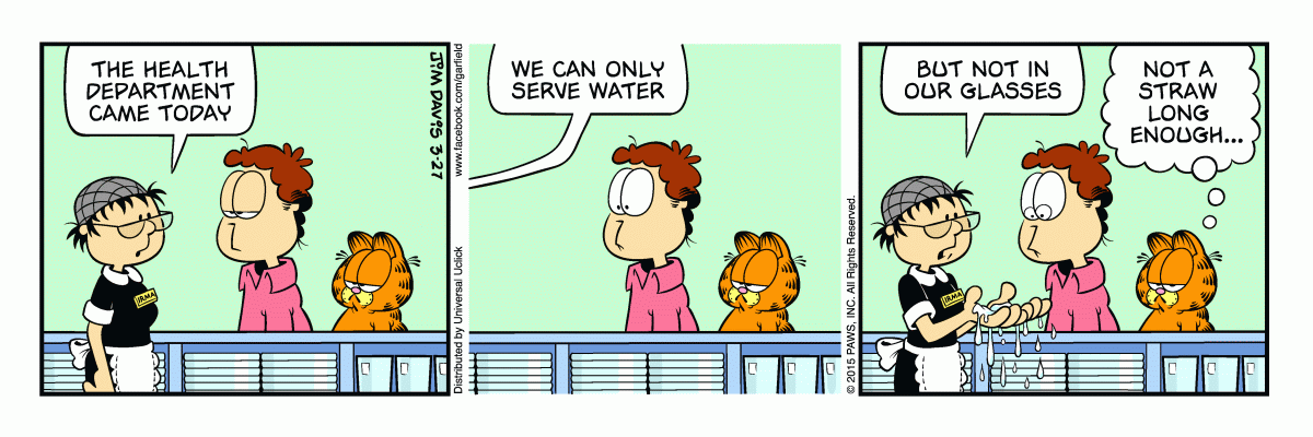 Garfield, March 27, 2015