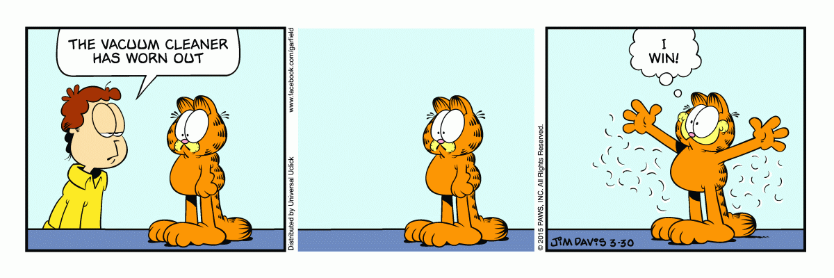 Garfield, March 30, 2015