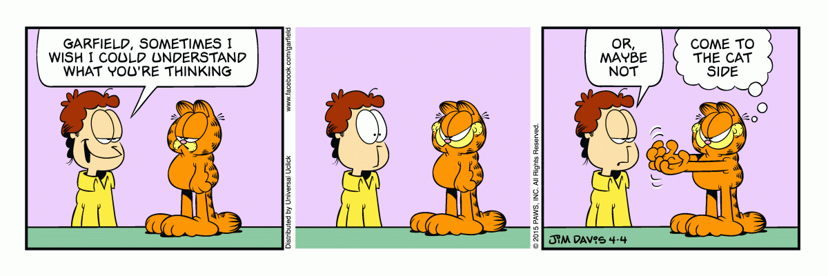 Garfield, April 4, 2015