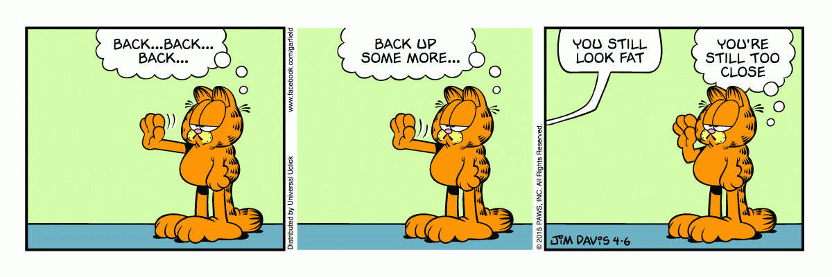 Garfield, April 6, 2015