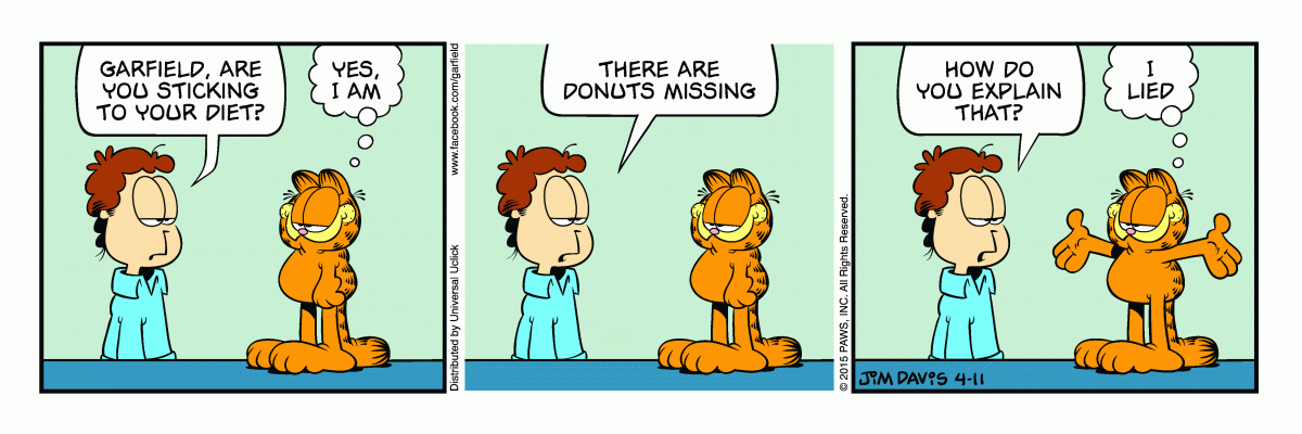 Garfield, April 11, 2015
