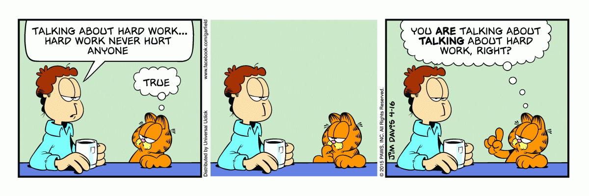 Garfield, April 16, 2015