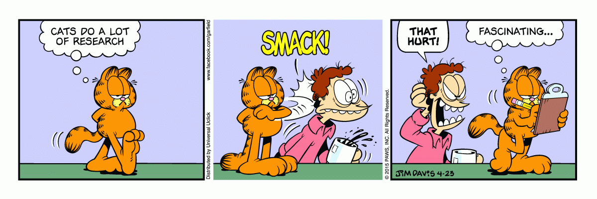 Garfield, April 23, 2015