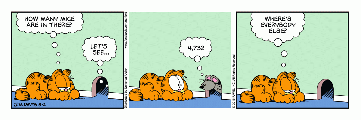 Garfield, May 2, 2015