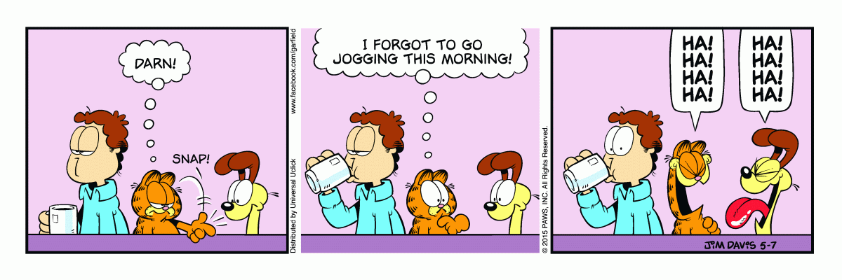 Garfield, May 7, 2015