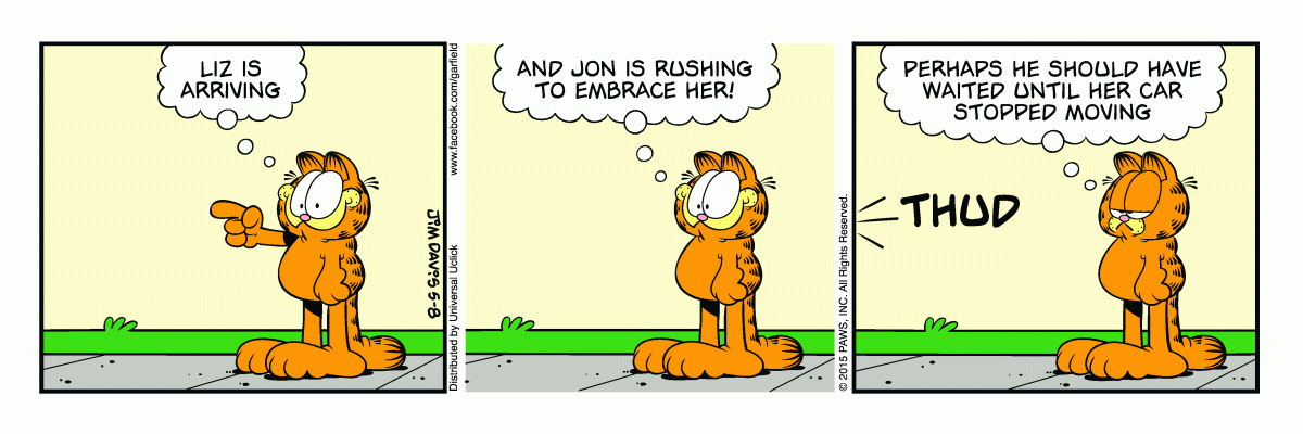 Garfield, May 8, 2015