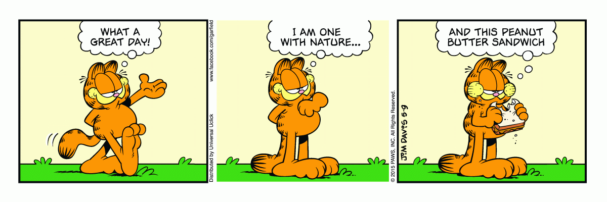 Garfield, May 9, 2015