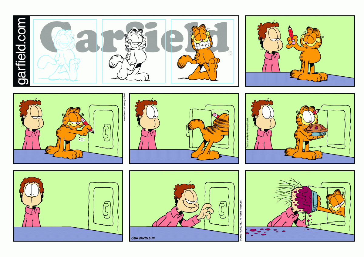 Garfield, May 10, 2015