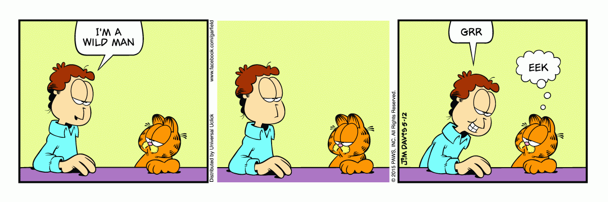 Garfield, May 12, 2015